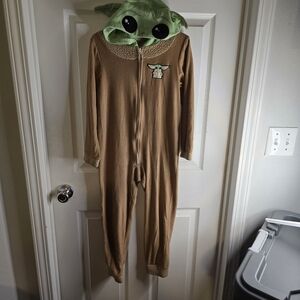 Star Wars Brown and Green Onesie